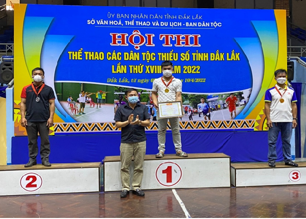 Huyện Ea H’Leo tham gia Hội thi Thể thao các DTTS tỉnh Đắk Lắk lần thứ XVIII năm 2022
